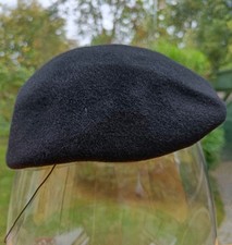 Damenhut kappe filz schwarz - damenhut,