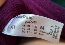 Rundstrick Venotrain Bauerfeind AT Lila Kompression Strumpfhose Aubergine Ccl1