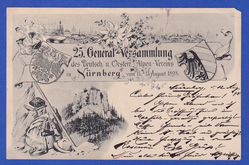 Bayern 1898 privatganzsache - bayern,