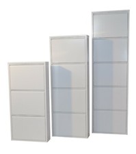 moderner Metall-Schuhschrank