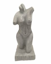 Damenbüste H20 Marmor weiß /