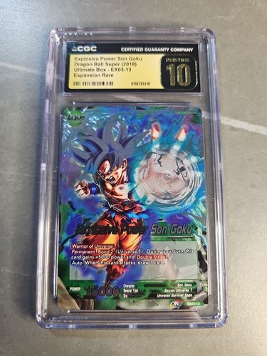 Explosive power son goku - power,