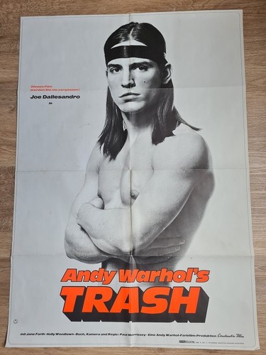 Trash andy warhol - trash, kinoplakat