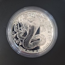 Pitcairn Islands 2025 - Year of the Snake - 1 Unze Silber