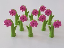 10 Lego Blumen Pflanzen