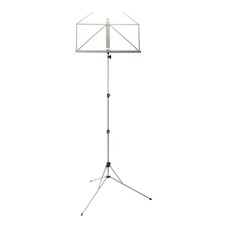 K&M 101 Notenständer nickelfarbig • Notenpult • Notenablage 