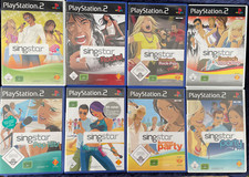 Playstation 2 Singstar Spiele PS2 in Hülle und mit Anleitung