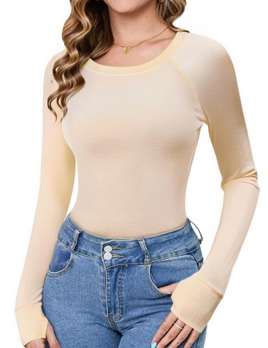 Damen langarmshirt rundhals - damen,