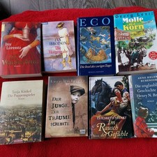 8 Historische Romane Bücher  Geschichte Romantik Schicksal siehe fotos guter Zu.