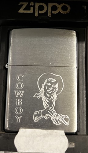 Zippo cowboy silber - zippo,