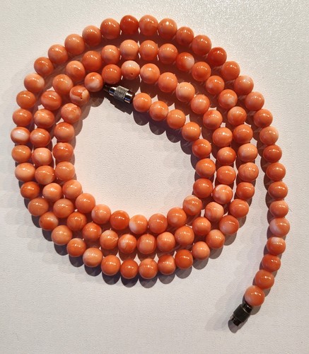 Vintage korallenkette kette - vintage,