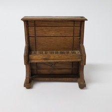 Altes Puppenstuben Holz Puppenmöbel Modellmöbel Klavier (05)