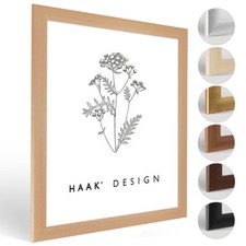 Bilderrahmen Fotorahmen Rahmen Klassik Holz Puzzle HaakDesign MDF Puzzlerahmen