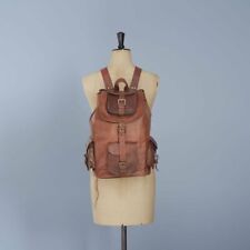 Handgefertigte Tasche Lederrucksack Kurier Laptop Rucksack für Herren