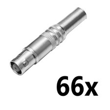 66x N-Stecker N-Buchse BNC F