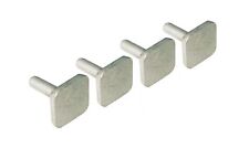 4 Nutsteine M6x21mm Kopf 20x20