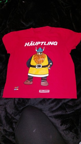 Wickie halvar shirt - t, rot