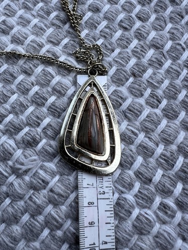 Vintage amulett kette mit - vintage,