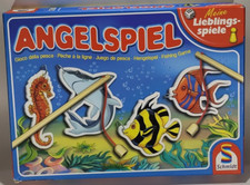 Angelspiel von Schmidt Holzangel mit Magnet , Fishing Game , vollständig