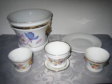 C.T. Tielsch 4 x Porzellan