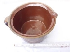 alter Ton Topf  Henkel