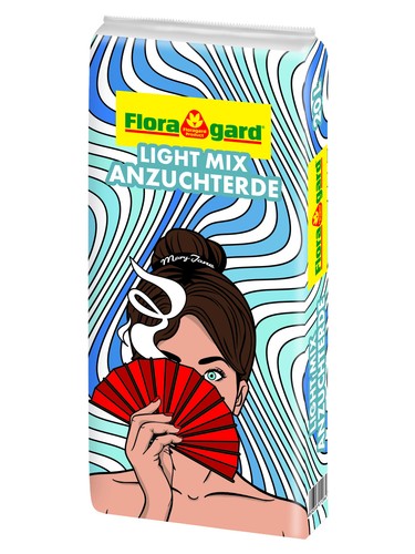 Floragard light mix erde 20l - light,