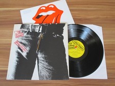 The Rolling Stones - Sticky Fingers / Andy Warhol Zipper-Cover + Insert / Mint-