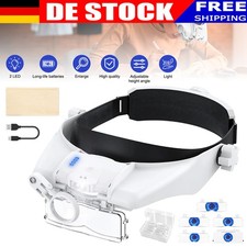 Lupenbrille mit LED，Licht