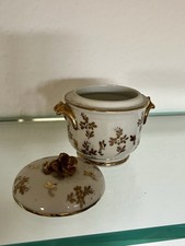 Porzellan-Dose mit Deckel