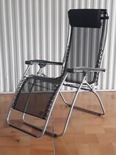 Lafuma Gartenstuhl Gartensessel Liegestuhl Schwarz Klappstuhl