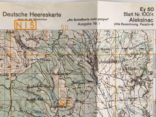 Deutsche heereskarte 1943 - deutsche,