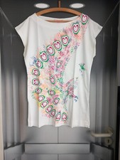 MATTHEW WILLIAMSON H&M Tuniken Tunika Long Shirt S 36 38 Bunt Pfau AUSVERKAUFT