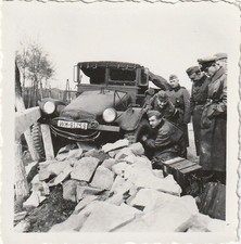 Vintage Foto Soldaten mit