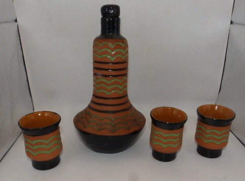 Keramik karaffe flasche mit - /,
