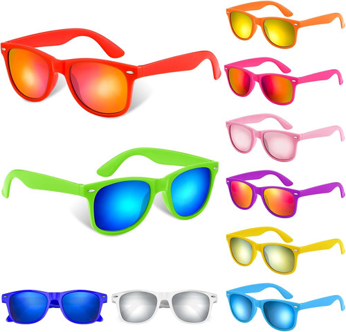 Party sonnenbrille neonfarben - party-sonnenbrille,