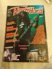 Rock Hard 6/90 Fanzine Magazine Heavy Metal Zeitschrift Slayer