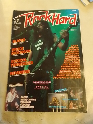 Rock hard fanzine - 6/90,