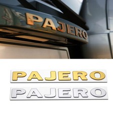 Auto Logo Schriftzug Badges Letters Embleme Aufkleber Für MITSUBISHI PAJERO