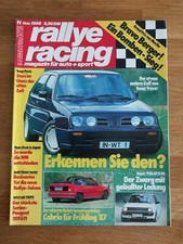 Rallye Racing 11/1986 Lancia Delta HF - Opel Kadett GSI - VW Golf GTI 16V Treser