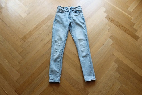 Skinny high waist jeans - high,