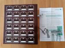 Sparkasten, Sparkästchen, Sparfach, Sparfächer, 24 Fächer, von Nordia Sesam