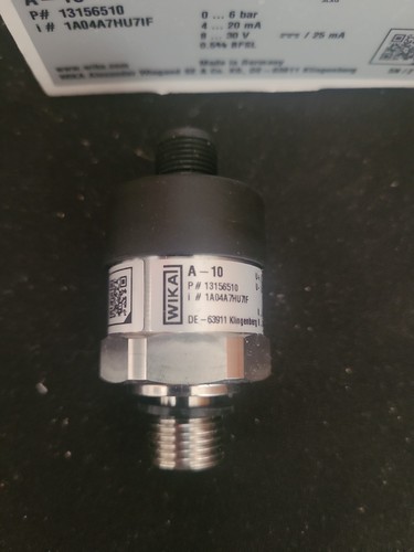 Wika druckmessumformer 10 - druckmessumformer, a-10