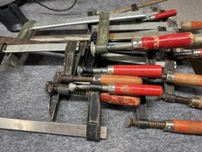 13 Schraubzwingen * Klemmzwingen * Gebraucht * Werkstatt-Auflösung