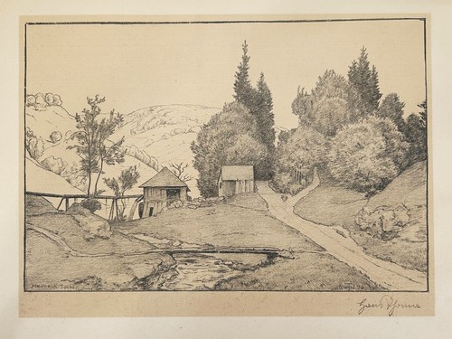 Hans thoma sägemühle bei - sägemühle,