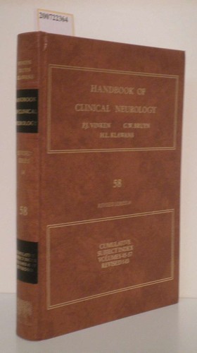 Handbook clinical neurology - handbook, of