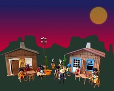 Playmobil ACW Western-Stadt