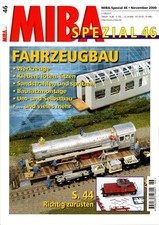Zeitschrift MIBA SPEZIAL  46 - Fahrzeugbau