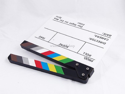 Clapperboard filmklappe - clapperboard,