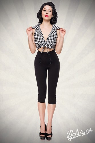 Belsira retro caprihose - retro-caprihose, high