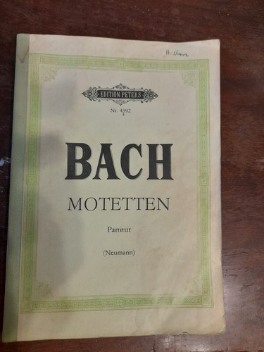 Johann sebastian bach motetten - johann,